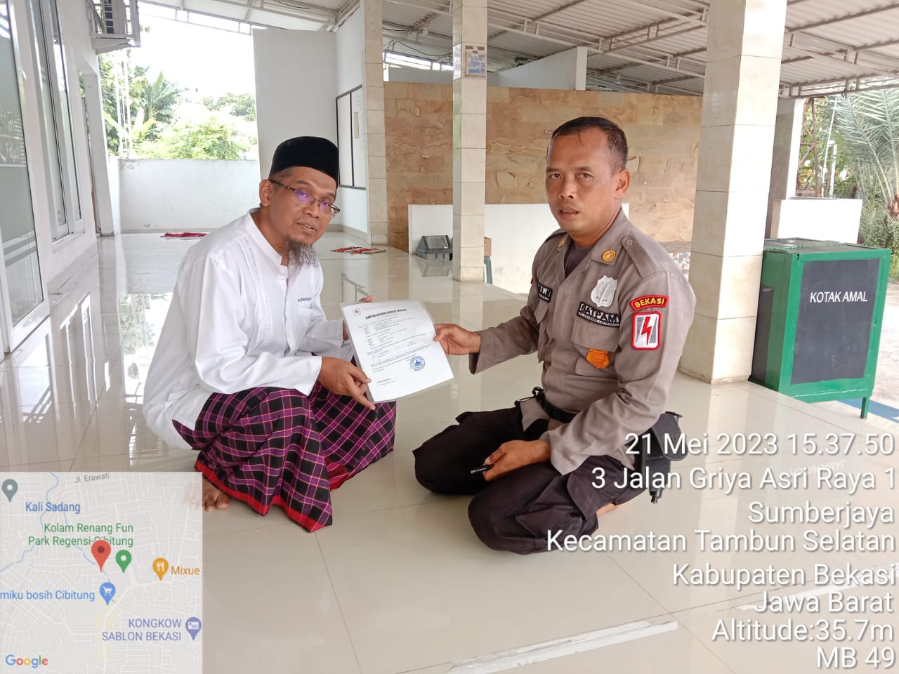 Program CSR pembangunan infrastruktur